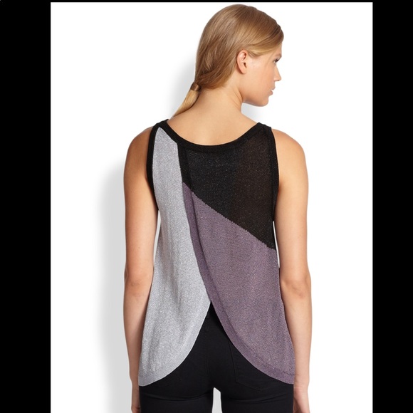 AIKO quartz optic metallic colorblock tank XS - Picture 7 of 7